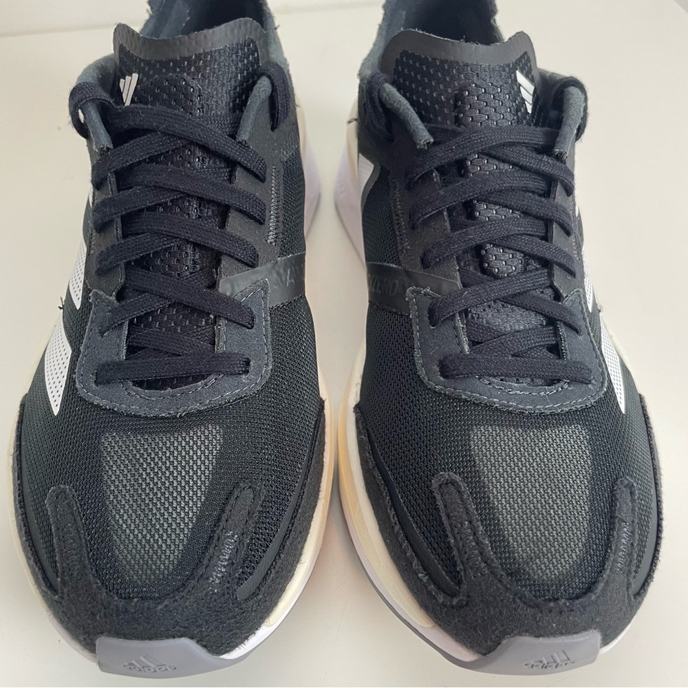 adidas Black White Women's Running Sneakers - Picture 6 of 14